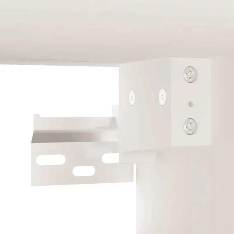 Wandplanken van massief grenenhout met een rustieke uitstraling - Wit / 2 / 1 - Wandplanken