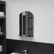 Wandspiegel met schap van gehard glas voor badkamer of woonkamer - Spiegels