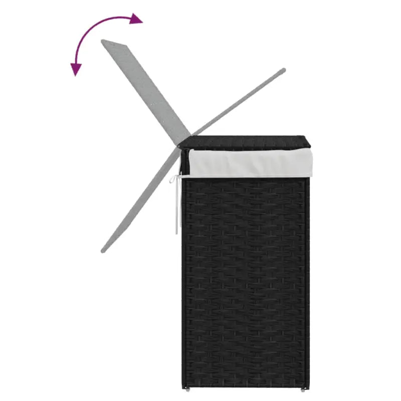 Wasmanden van poly rattan met inklapbaar ontwerp voor rustieke charme - Wasmanden