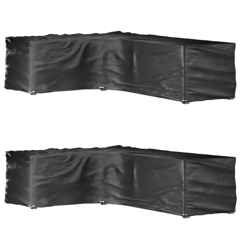 Waterbestendige tuinmeubelhoezen voor rattan sets - 210 x 260 x 80 cm / 2 - Tuinmeubelhoezen