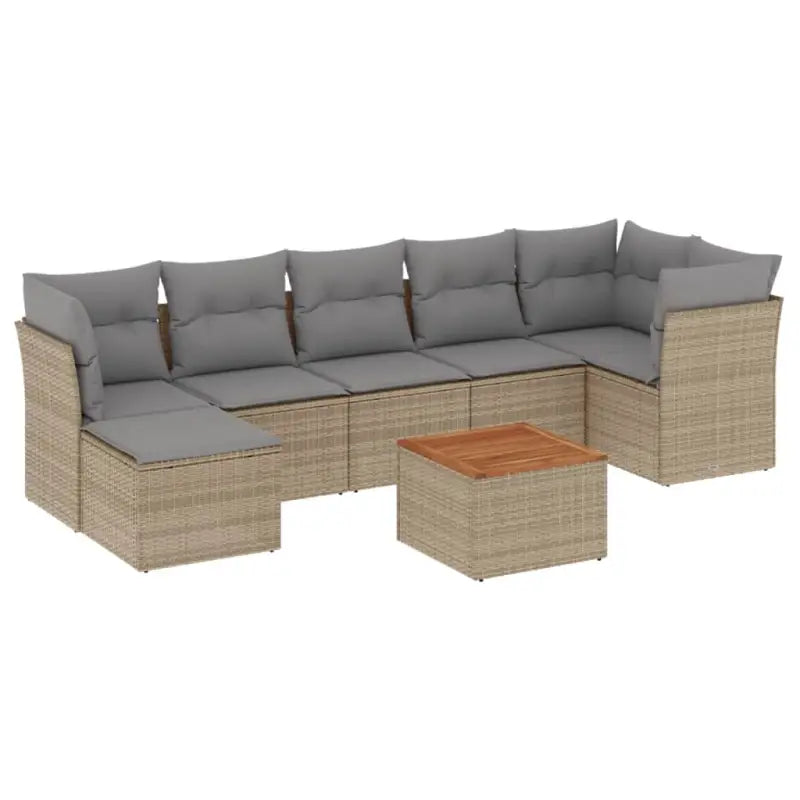 Waterdichte tas en gemengd beige materiaal voor comfortabele tuinsets - Tuinsets