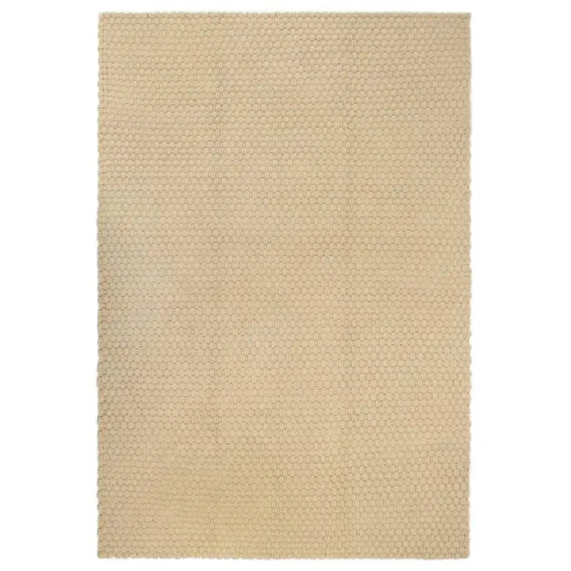 Zacht katoenen vloerkleed voor een warm en beschermd interieur - Naturel / 120 x 180 cm - Vloerkleden