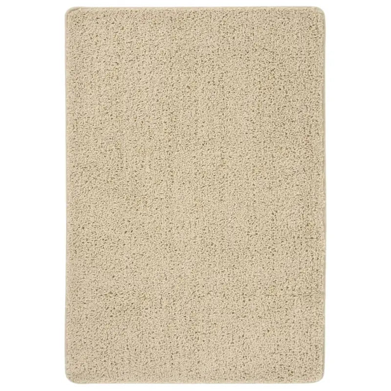 Zacht vloerkleed voor warmte en decoratie in je interieur - Crème / 120 x 170 cm - Vloerkleden