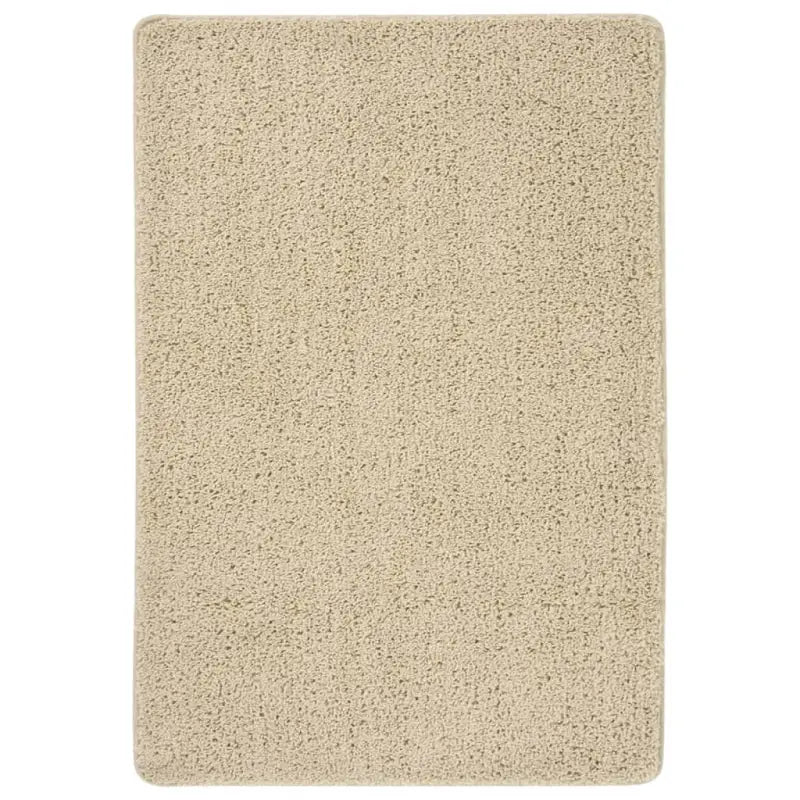 Zacht vloerkleed voor warmte en decoratie in je interieur - Crème / 160 x 230 cm - Vloerkleden