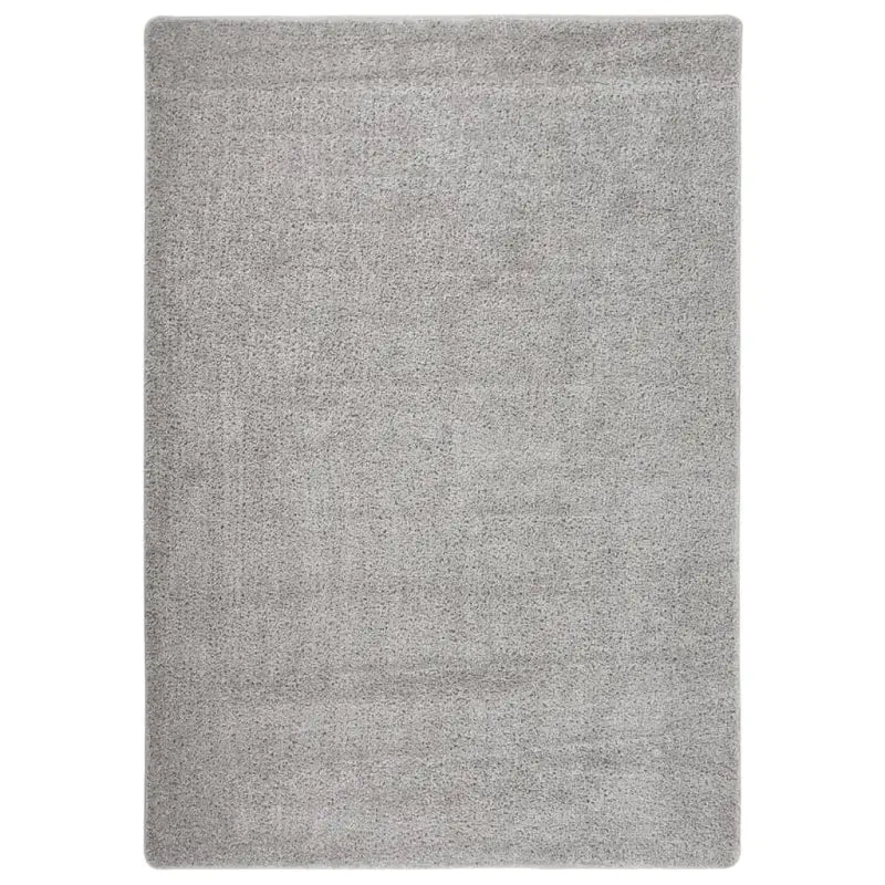 Zacht vloerkleed voor warmte en decoratie in je interieur - Lichtgrijs / 160 x 230 cm - Vloerkleden