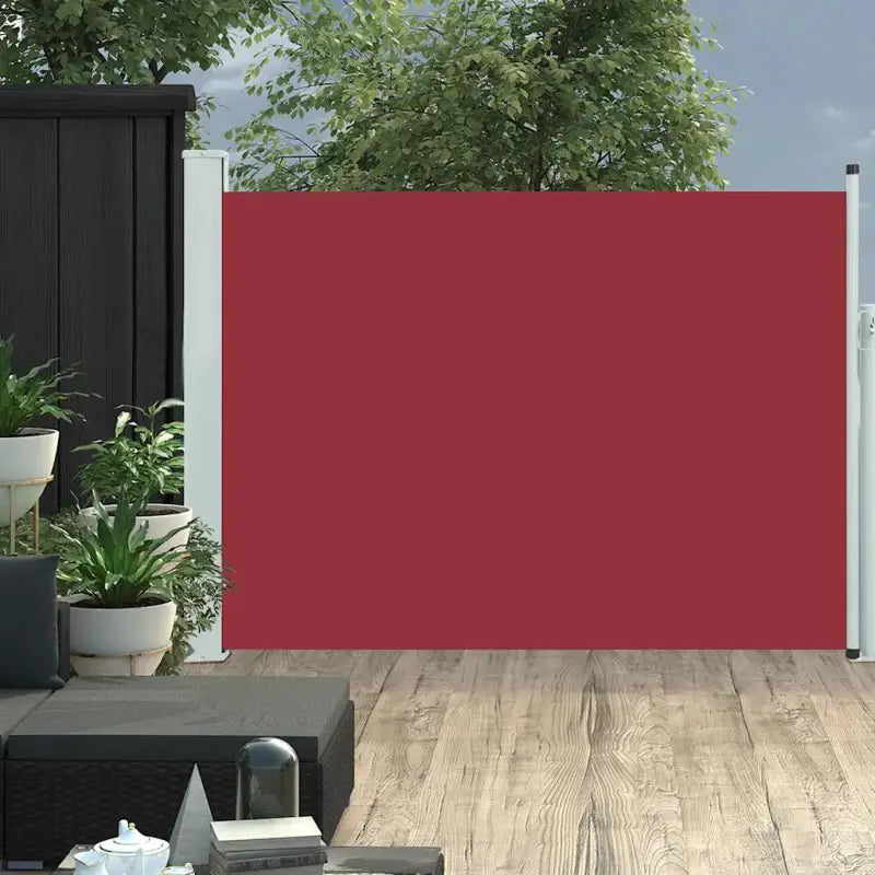 Zijscherm voor privacy en bescherming op terras en balkon - Parasols en zonneschermen