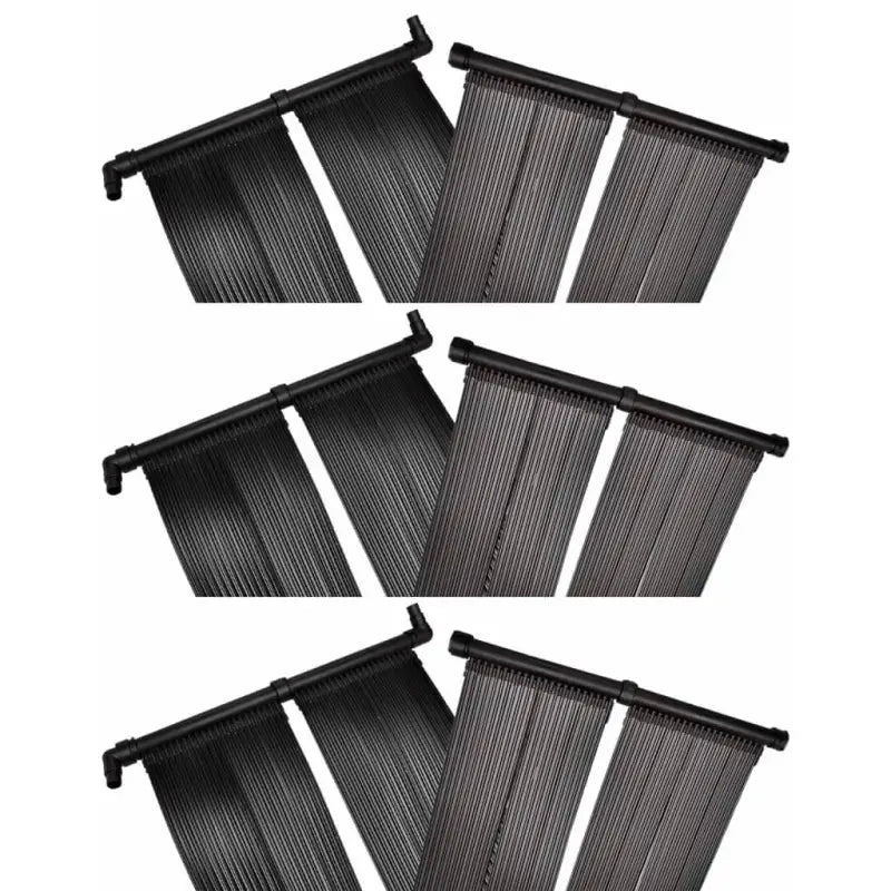 Zonne-energie Zwembadverwarmingsset voor comfortabel warm water - 80 x 620 cm / 6 - Zwembadverwarming