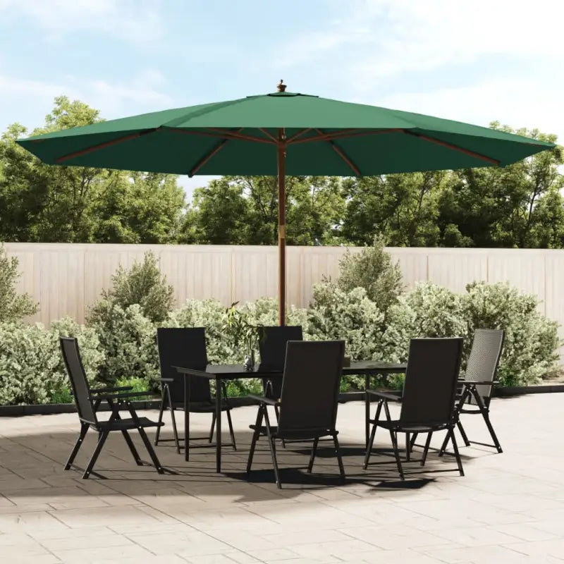Zonnetapijt zorg ervoor op een vlakke ondergrond met kleine onderdelen - Groen - Parasols en zonneschermen