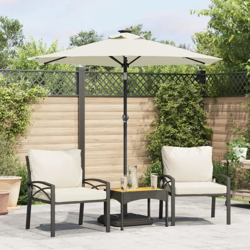 Zorg ervoor dat je parasol je beschermt tegen schadelijke UV-stralen - Wit / 1 - Parasols en zonneschermen