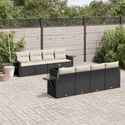 Zwart materiaal tuinset met waterdichte tas en gepoedercoat staal - Tuinsets