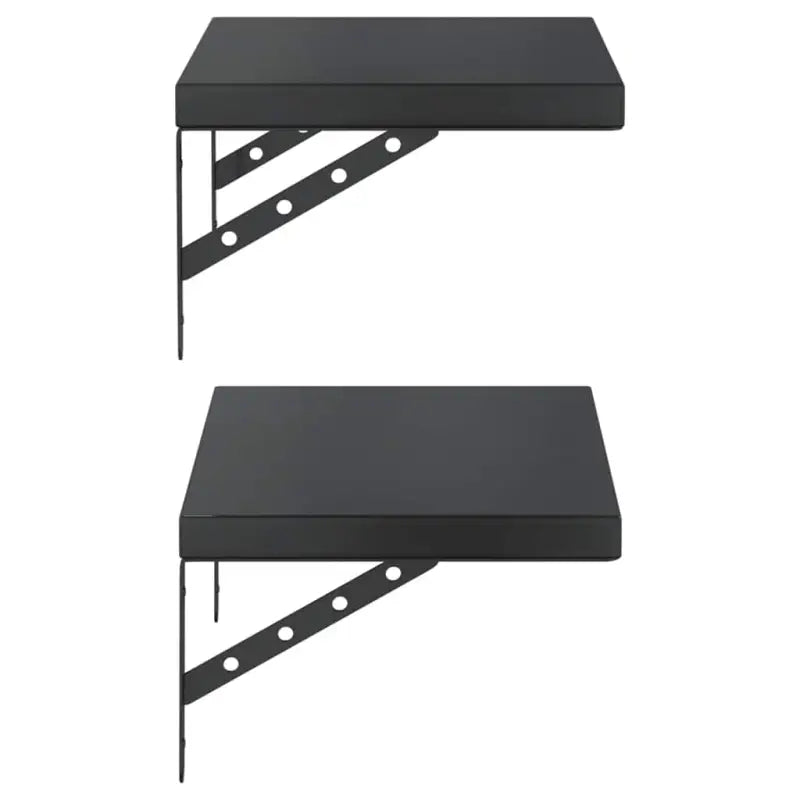 Zwarte coating dikte wandplanken van roestvrijstaal met zwart materiaal - Wandplanken