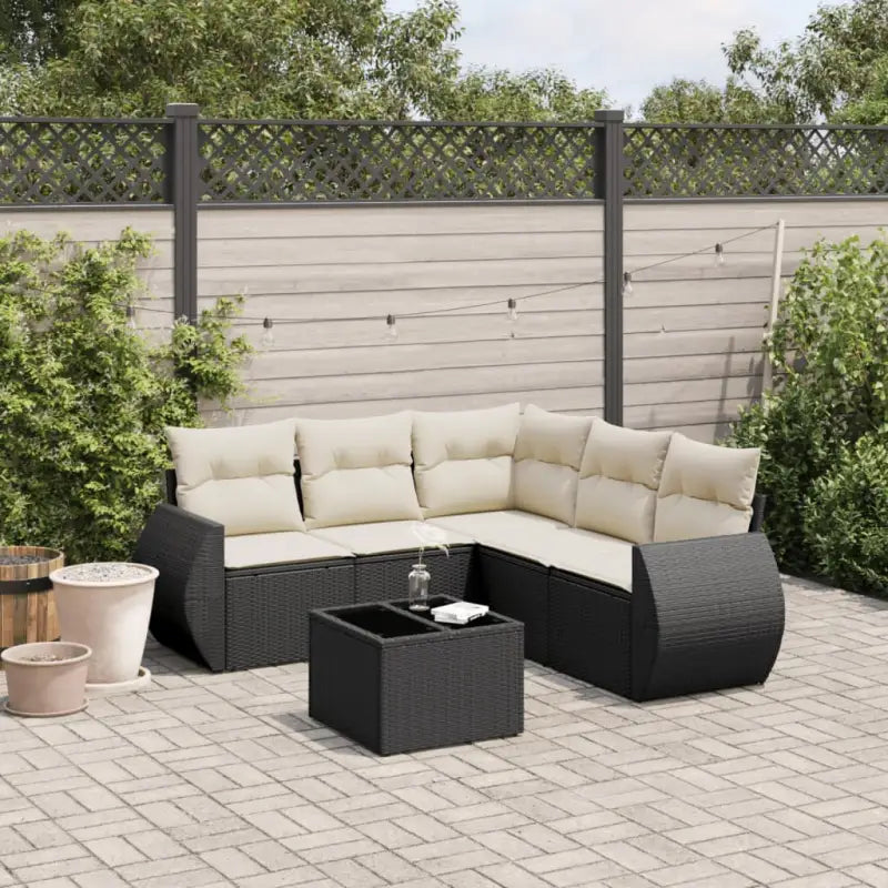 Zwarte loungeset met gepoedercoat staal en waterdichte tas - Tuinsets