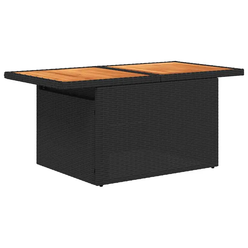 Zwarte tuin loungeset met gepoedercoat staal en waterdichte tas - Tuinsets