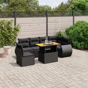 Zwarte tuinset met gepoedercoat staal voor buitenplezier - Tuinsets