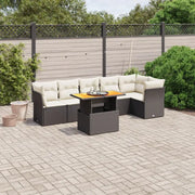 Zwarte tuinset met gepoedercoat staal voor comfortabel buiten genieten - Tuinsets