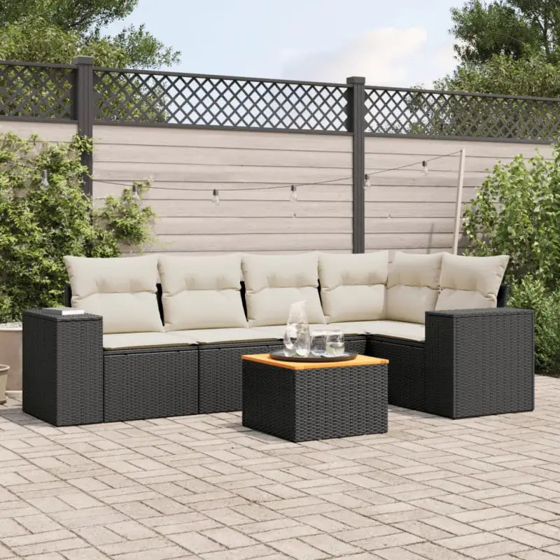 Zwarte tuinset met gepoedercoat staal voor comfortabel buitenleven - Tuinsets