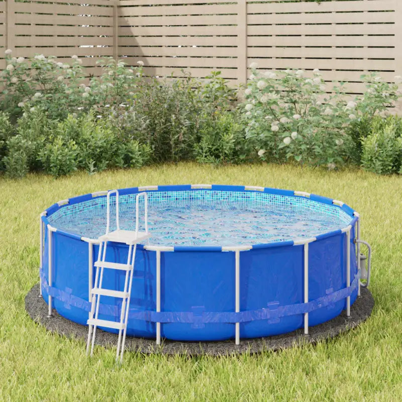 Zwembadgrondzeil van polyester geotextiel voor bescherming en duurzaamheid - Ø 244 cm (1 mm) / 1 - Zwembadhoezen &