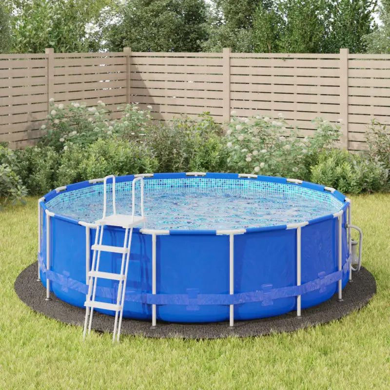 Zwembadgrondzeil van polyester geotextiel voor bescherming en duurzaamheid - Ø 428 cm (2 mm) / 1 - Zwembadhoezen &
