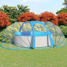 Zwembadkoepel voor ovaal rechthoekige zwembadvorm bescherming tegen zon en regen - 530 x 410 x 210 cm / 1